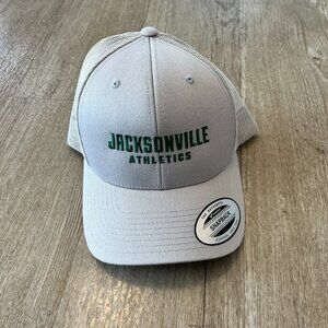 Yupoong NEW Grey Jacksonville Athletics Snapback Grey Baseball Cap Hat